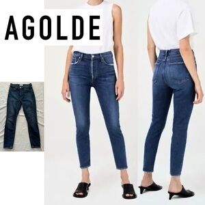 Agolde Nico High Rise Slim Fit size 25